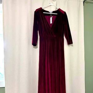 Baltic Born Sofia Velvet Maxi Dress